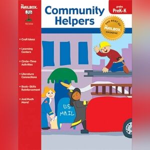 FREE With Purchase - The Mailbox Theme Book TEC3234 Community Helpers